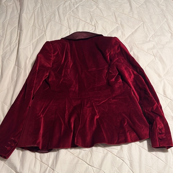 Altuzarra for target gorgeous red velvet blazer - Picture 4 of 4